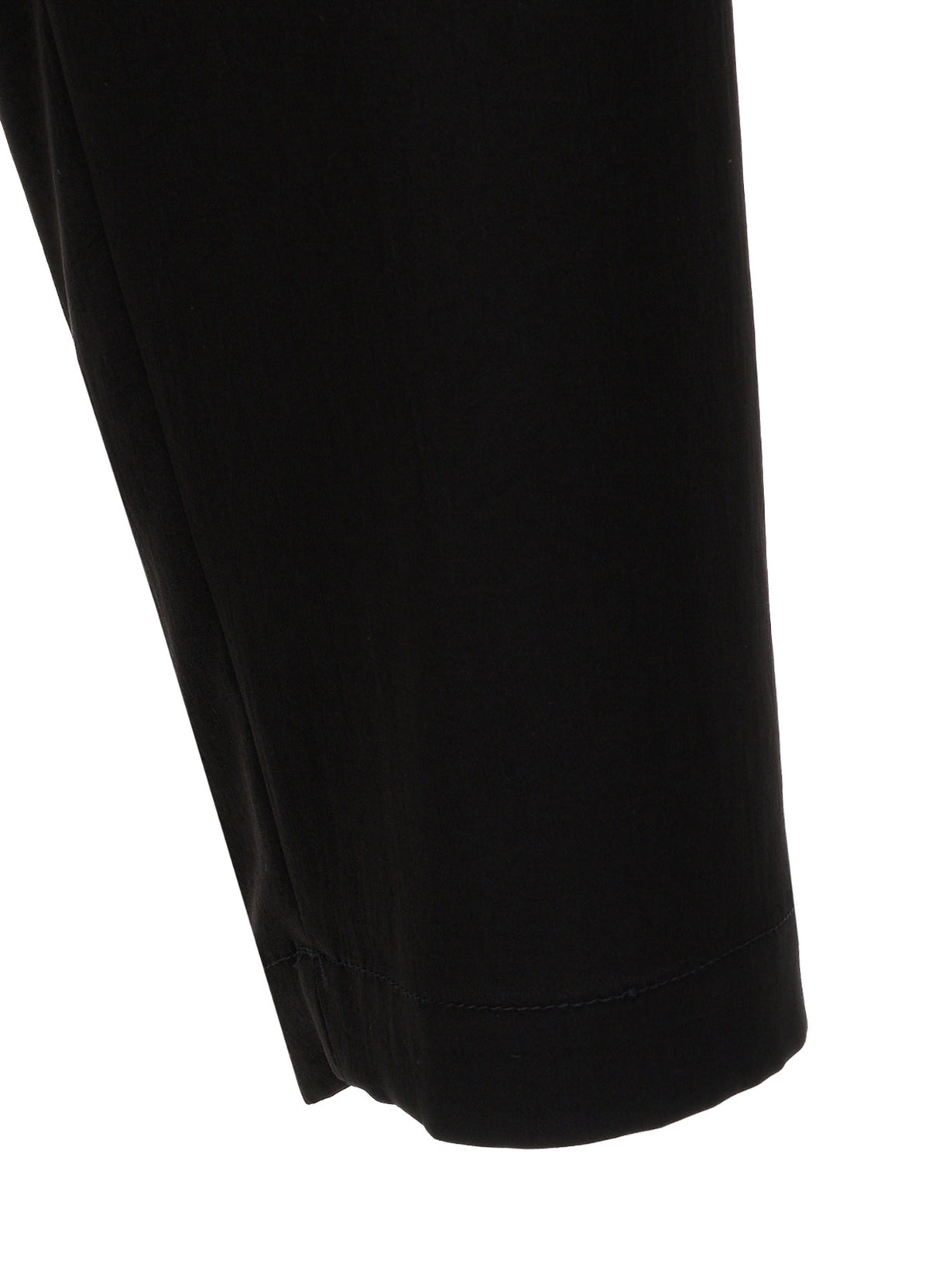 CREPE DE CHINE HIGH-BACK SUSPENDER PANTS