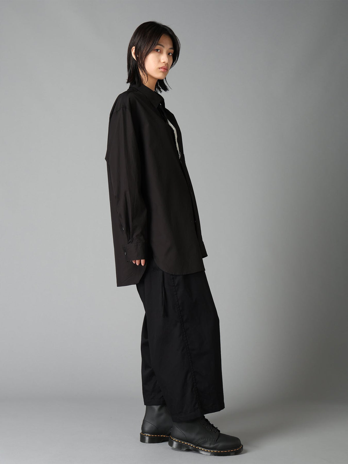 20/COTTON TWILL PANTS WITH  FOLDABLE POCKET