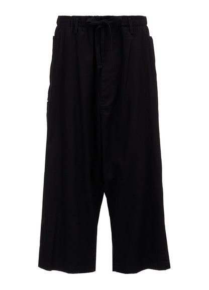 20/COTTON TWILL PANTS WITH  FOLDABLE POCKET
