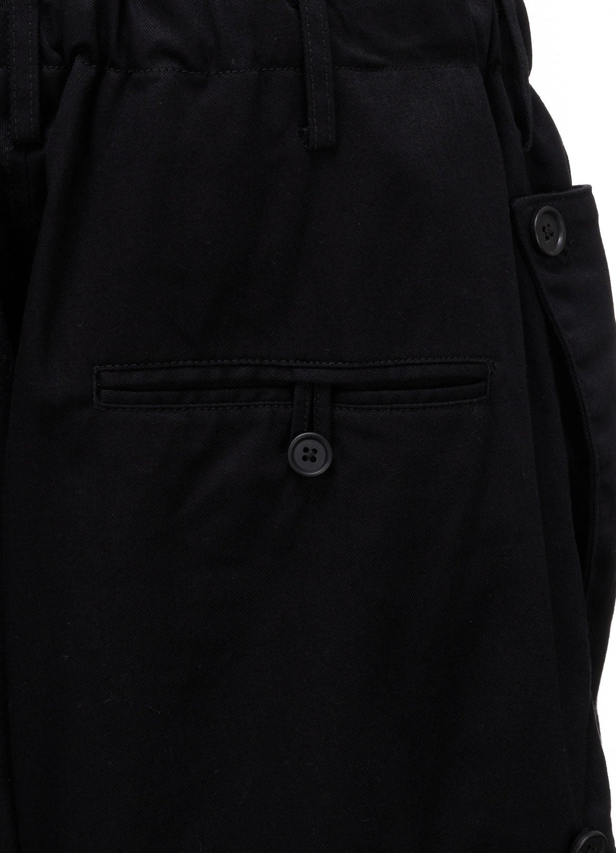 20/COTTON TWILL PANTS WITH  FOLDABLE POCKET