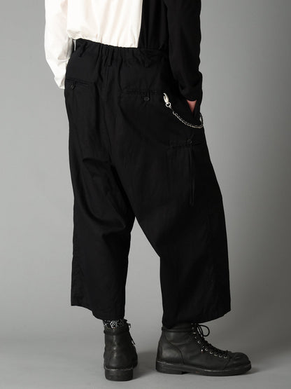 20/COTTON TWILL PANTS WITH  FOLDABLE POCKET