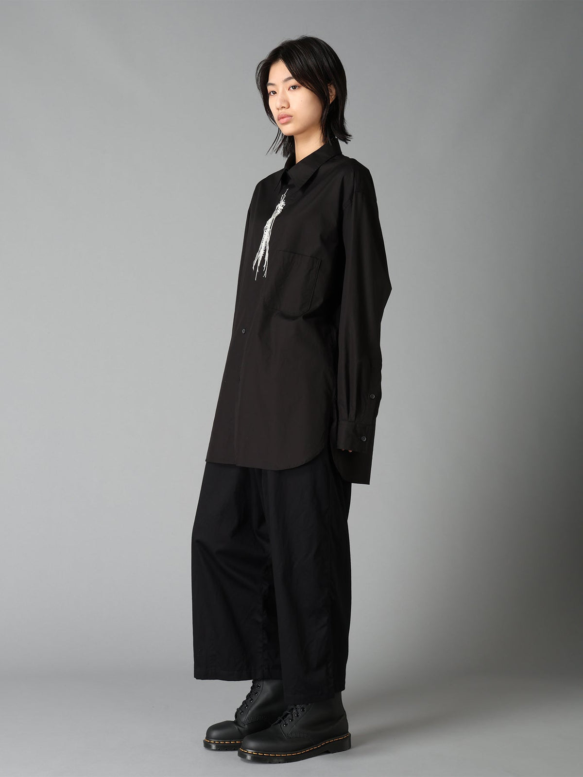 20/COTTON TWILL PANTS WITH  FOLDABLE POCKET