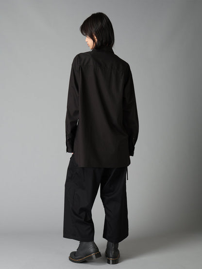 20/COTTON TWILL PANTS WITH  FOLDABLE POCKET