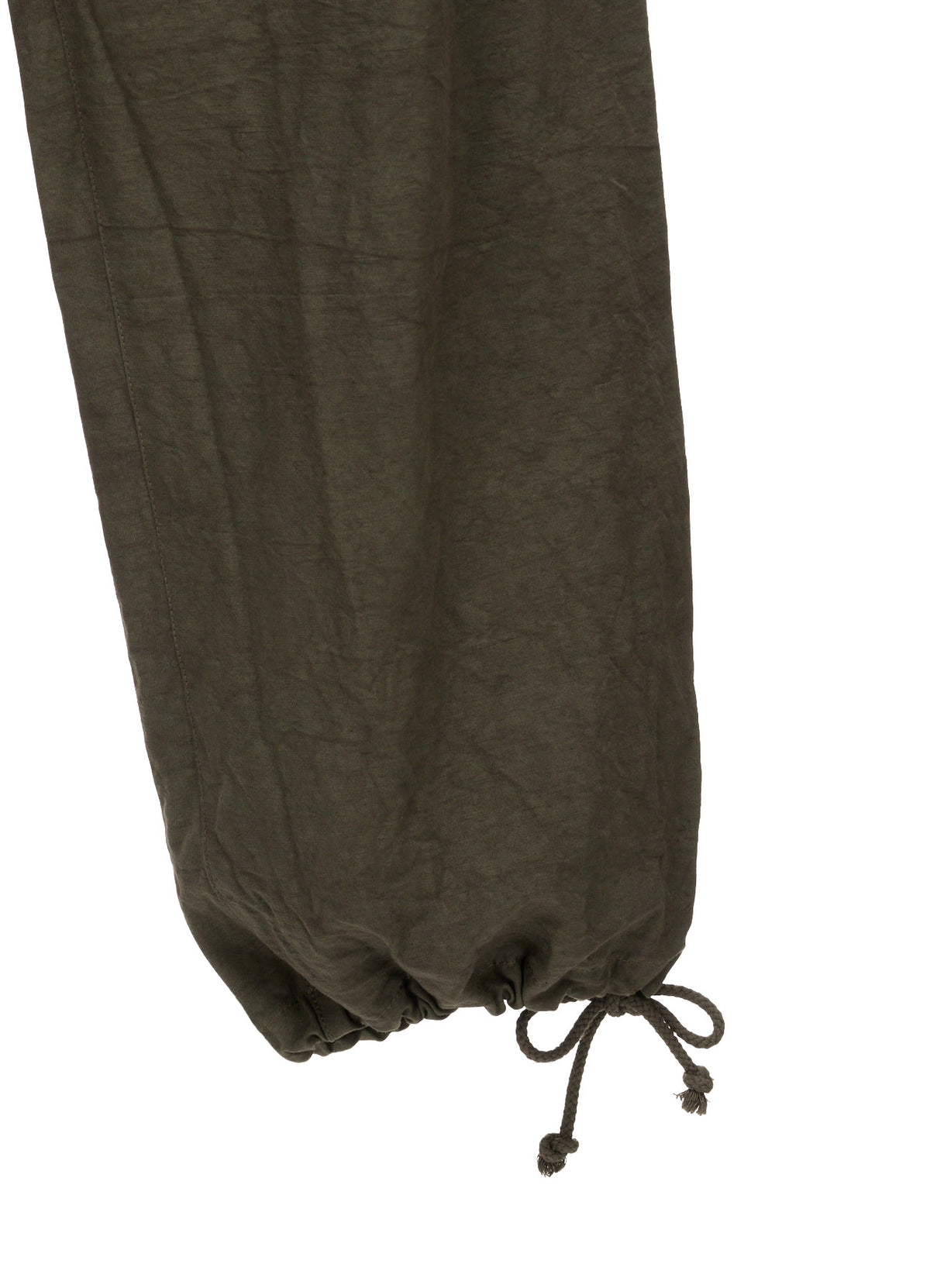 COTTON LINEN TWILL 2-TUCK CARGO PANTS
