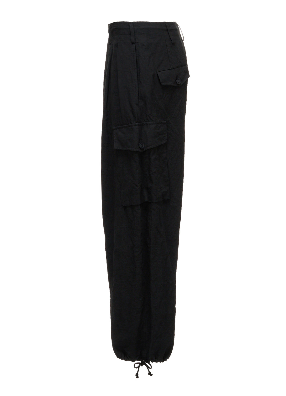 COTTON LINEN TWILL 2-TUCK CARGO PANTS