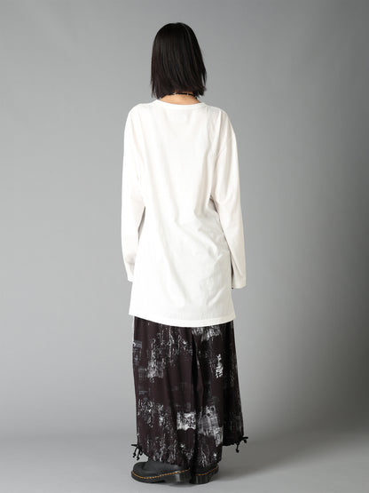 30/COTTON JERSEY T-SHIRT WITH 2 PATCH POCKETS