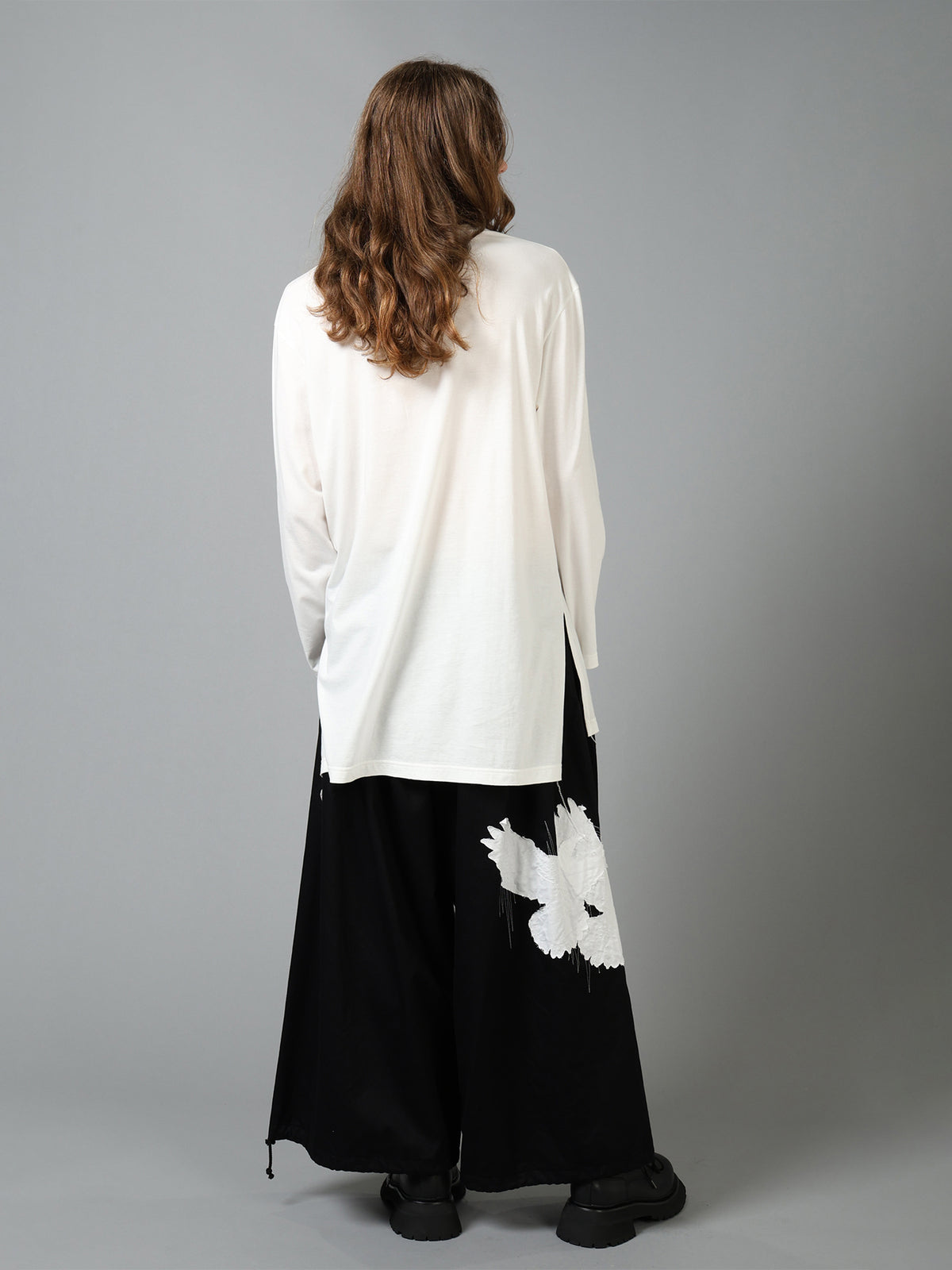 30/COTTON JERSEY T-SHIRT WITH 2 PATCH POCKETS
