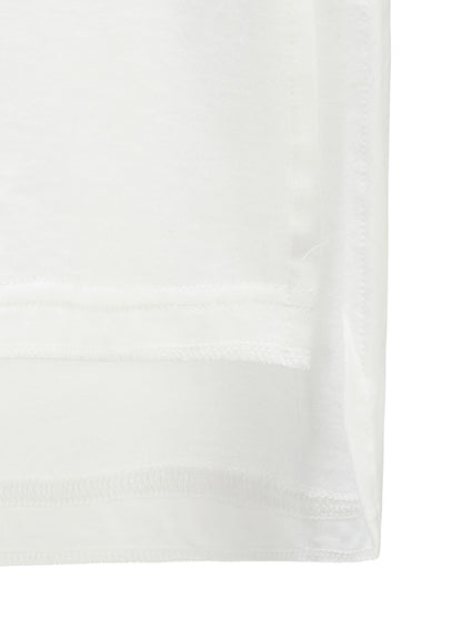30/COTTON JERSEY T-SHIRT WITH 2 PATCH POCKETS