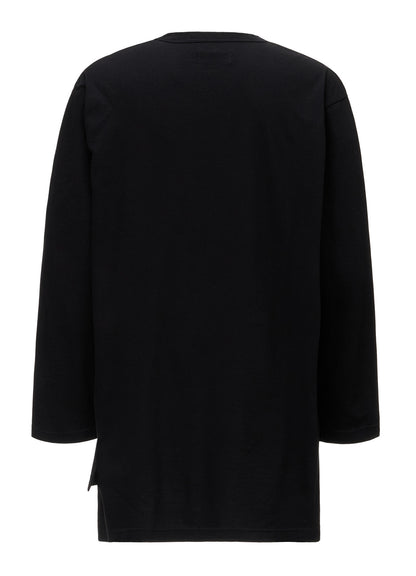 30/COTTON JERSEY T-SHIRT WITH 2 PATCH POCKETS