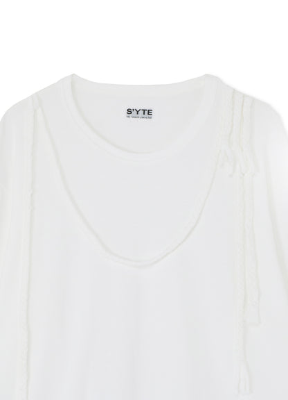 40/2 JERSEY BRAIDED T-SHIRT