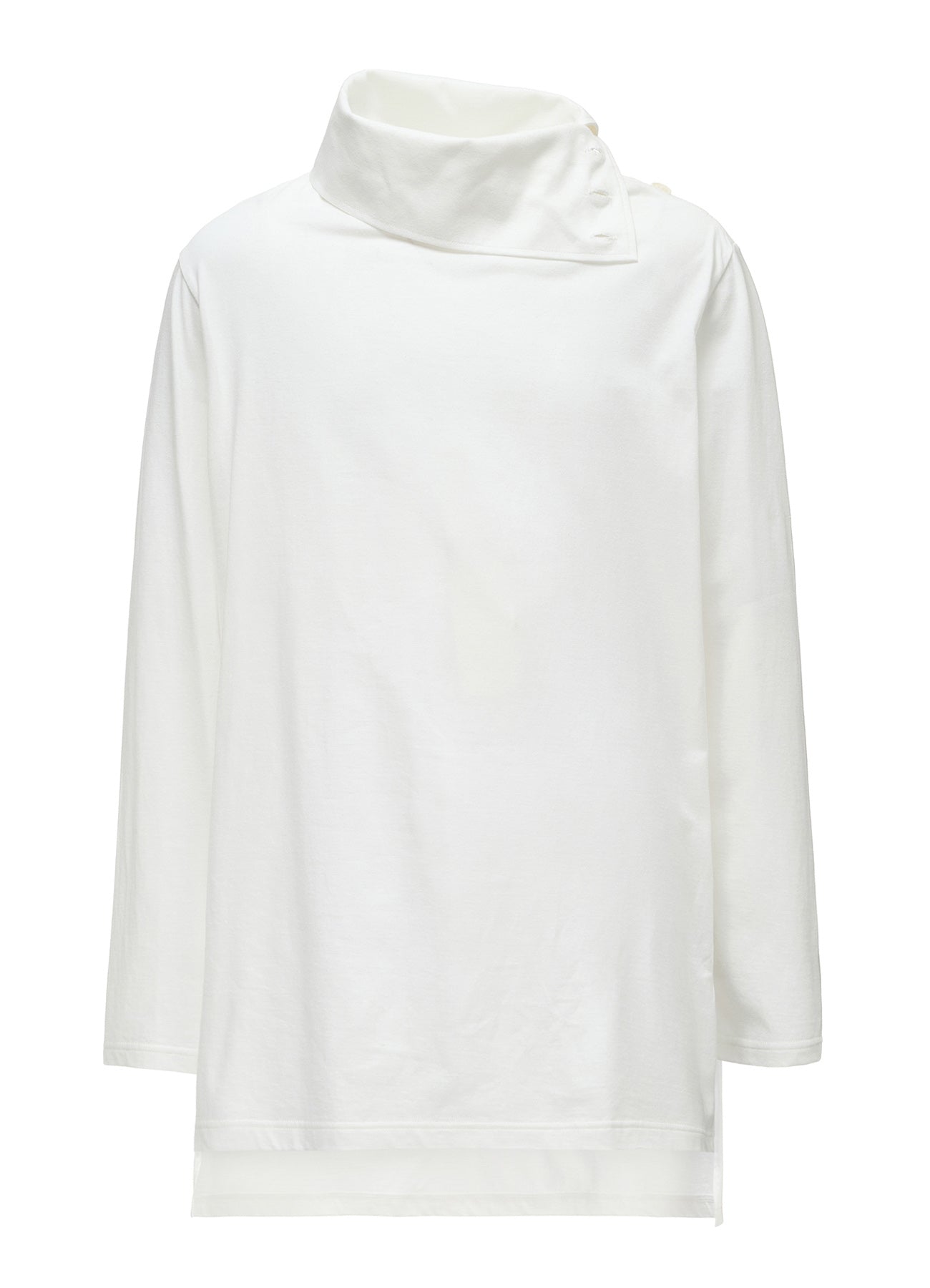 30/COTTON JERSEY TURTLE NECK LONG T-SHIRT – THE SHOP YOHJI YAMAMOTO