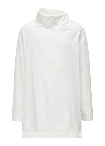 30/COTTON JERSEY TURTLE NECK LONG T-SHIRT