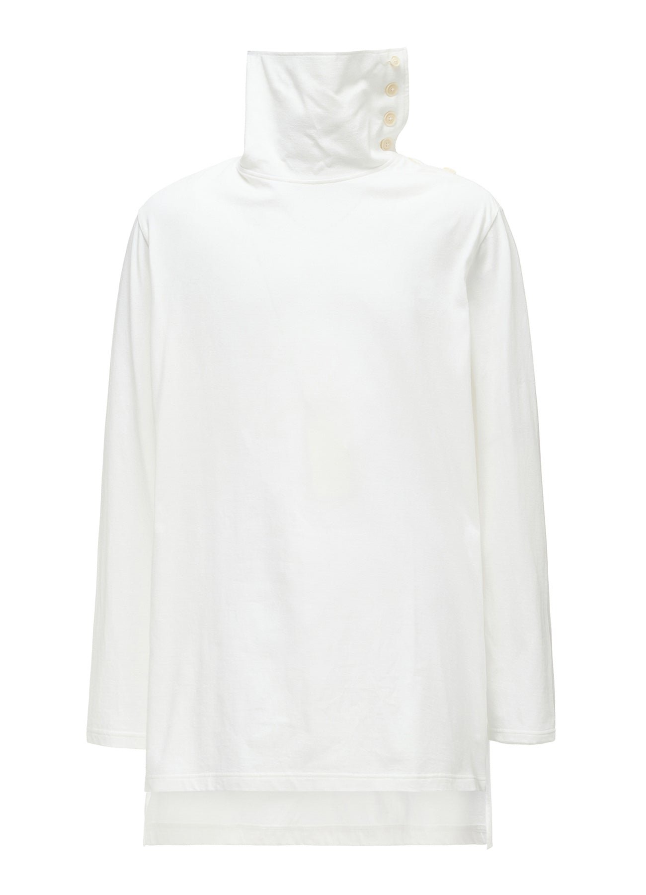 SHE Tokyo☆シャツTory white 30/COTTON JERSEY TURTLE NECK LONG T-SHIRT – THE SHOP YOHJI YAMAMOTO