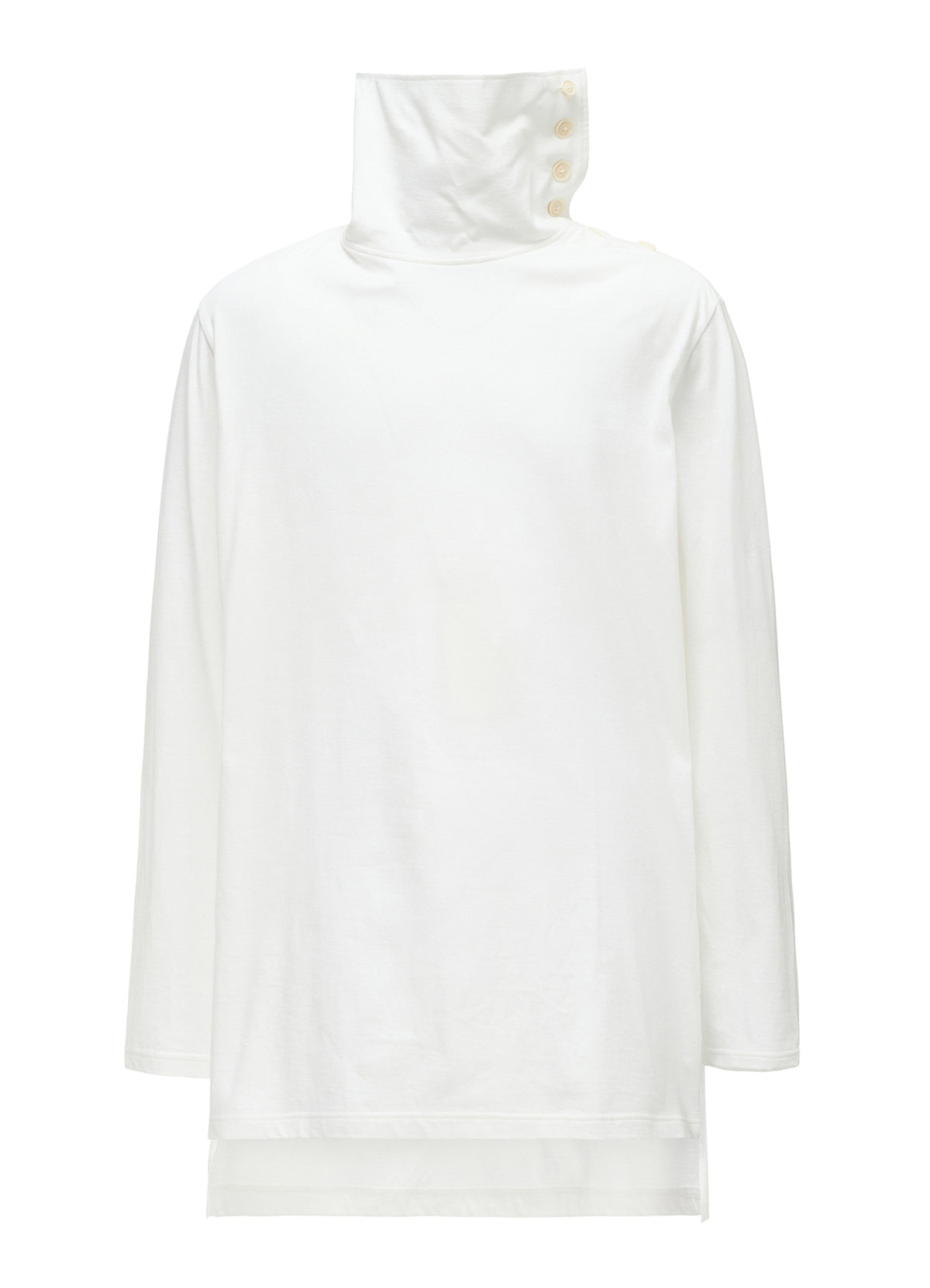 30/COTTON JERSEY TURTLE NECK LONG T-SHIRT