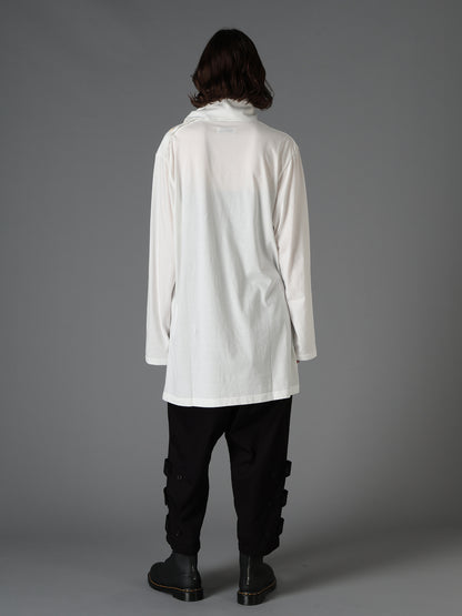 30/COTTON JERSEY TURTLE NECK LONG T-SHIRT