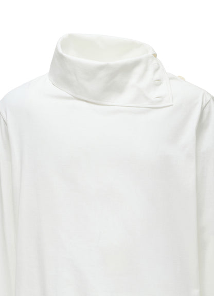 30/COTTON JERSEY TURTLE NECK LONG T-SHIRT