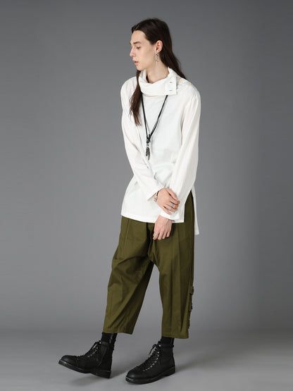 30/COTTON JERSEY TURTLE NECK LONG T-SHIRT