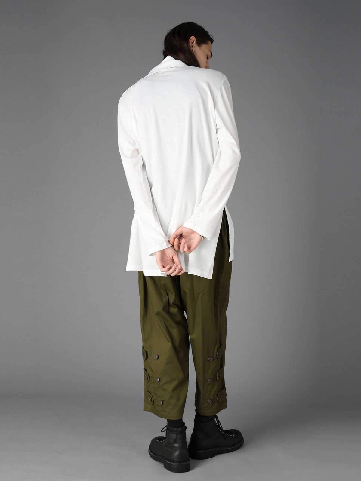 30/COTTON JERSEY TURTLE NECK LONG T-SHIRT