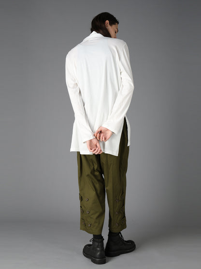 30/COTTON JERSEY TURTLE NECK LONG T-SHIRT