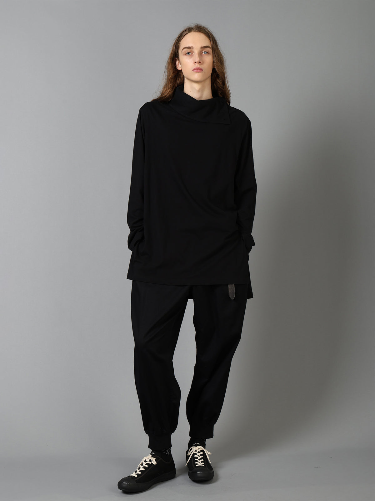 30/COTTON JERSEY TURTLE NECK LONG T-SHIRT