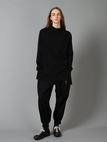 30/COTTON JERSEY TURTLE NECK LONG T-SHIRT