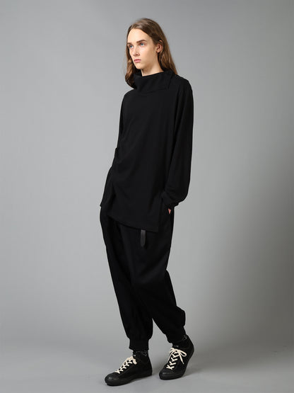 30/COTTON JERSEY TURTLE NECK LONG T-SHIRT
