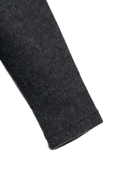 AIRY WOOL BLEND JERSEY TURTLENECK EMBROIDERED T-SHIRT