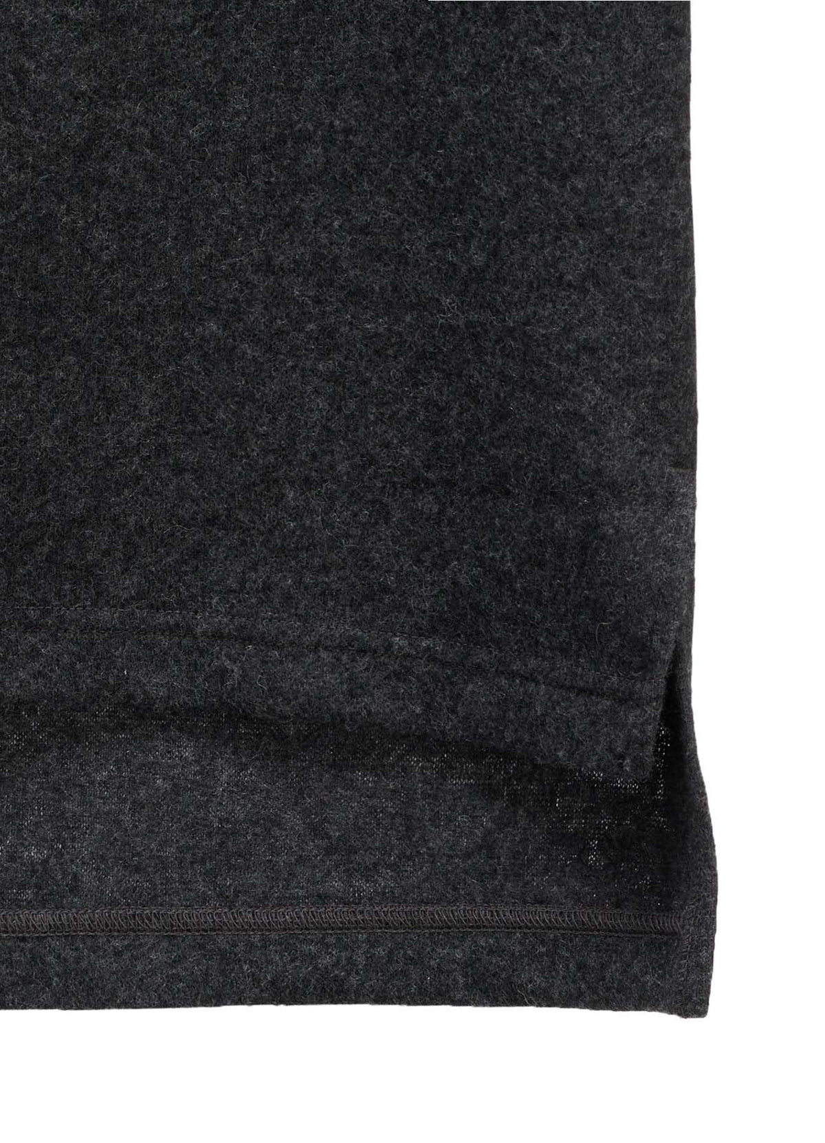AIRY WOOL BLEND JERSEY TURTLENECK EMBROIDERED T-SHIRT