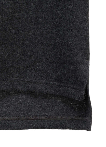 AIRY WOOL BLEND JERSEY TURTLENECK EMBROIDERED T-SHIRT