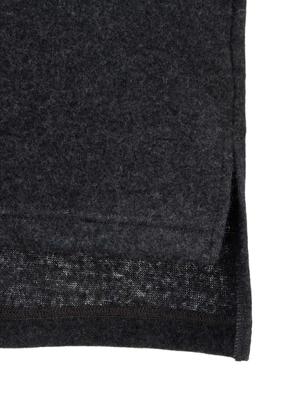 AIRY WOOL BLEND JERSEY  EMBROIDERED T-SHIRT