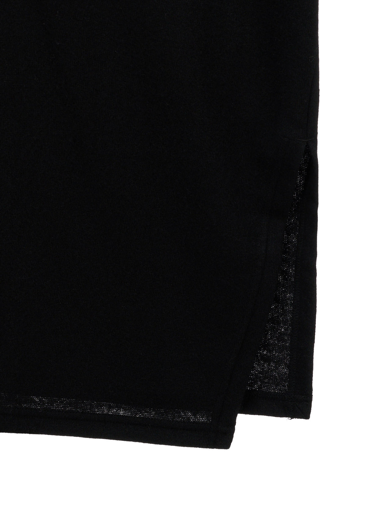 AIRY WOOL BLEND JERSEY CAPE SILHOUETTE CUTSEW TOP