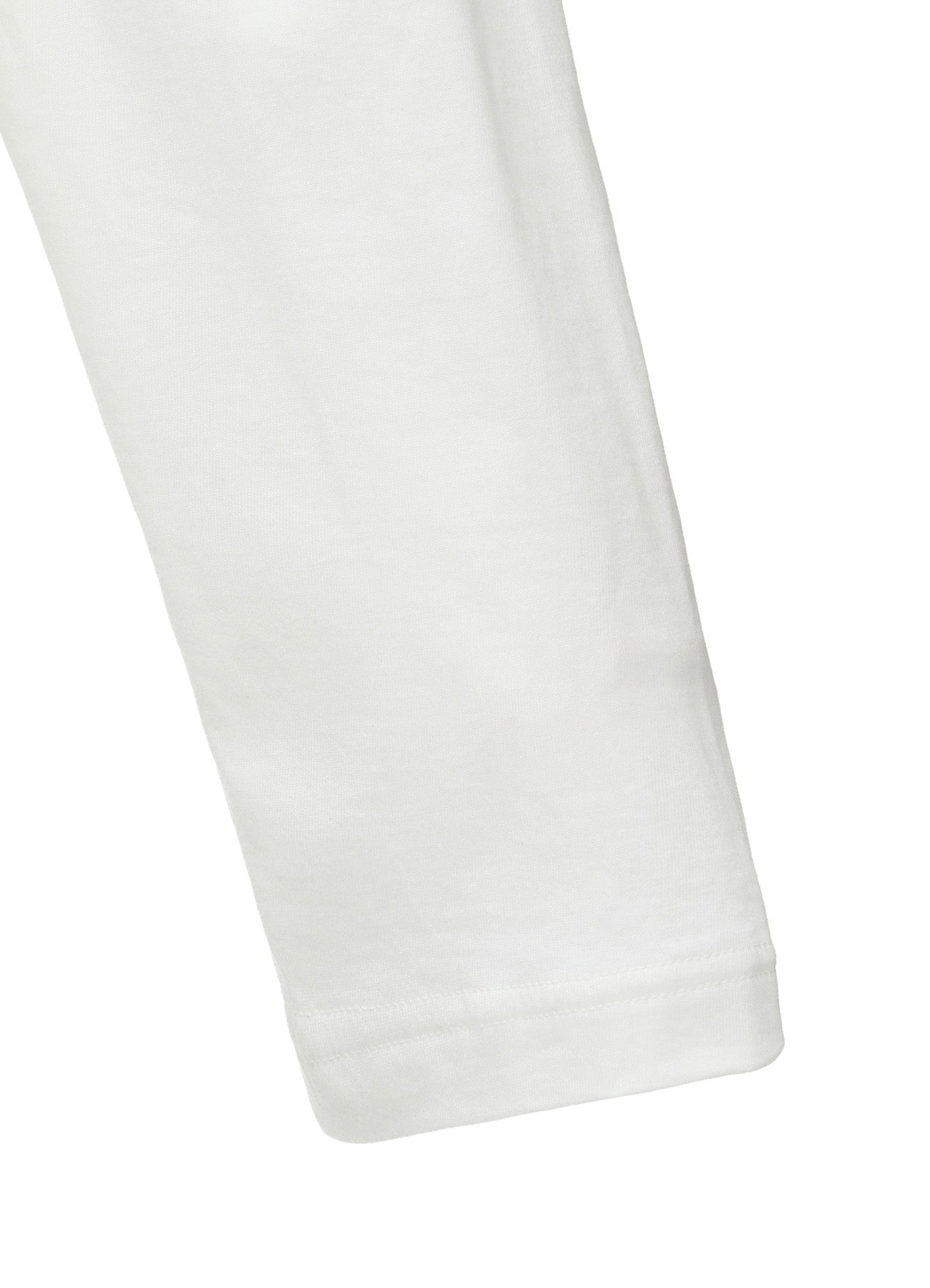 COTTON JERSEY FABRIC LAYERED T-SHIRT