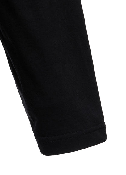 COTTON JERSEY FABRIC LAYERED T-SHIRT