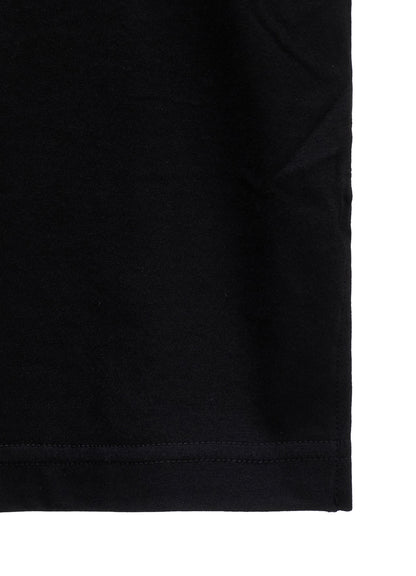 COTTON JERSEY FABRIC LAYERED T-SHIRT