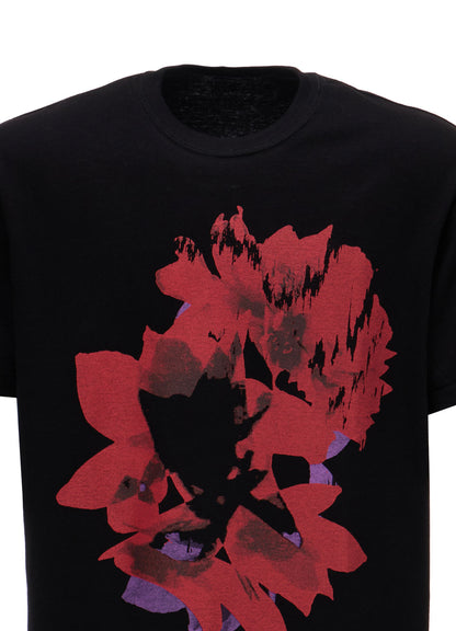 GRAPHIC T-SHIRT -CRIMSON BLOOM-