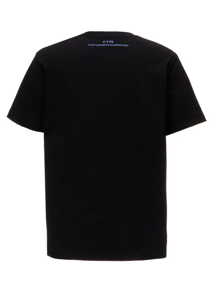 GRAPHIC T-SHIRT -DAHLIA IN BLUE-