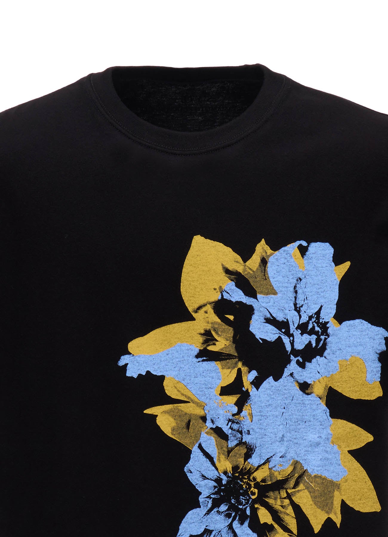 GRAPHIC T-SHIRT -DAHLIA IN BLUE-