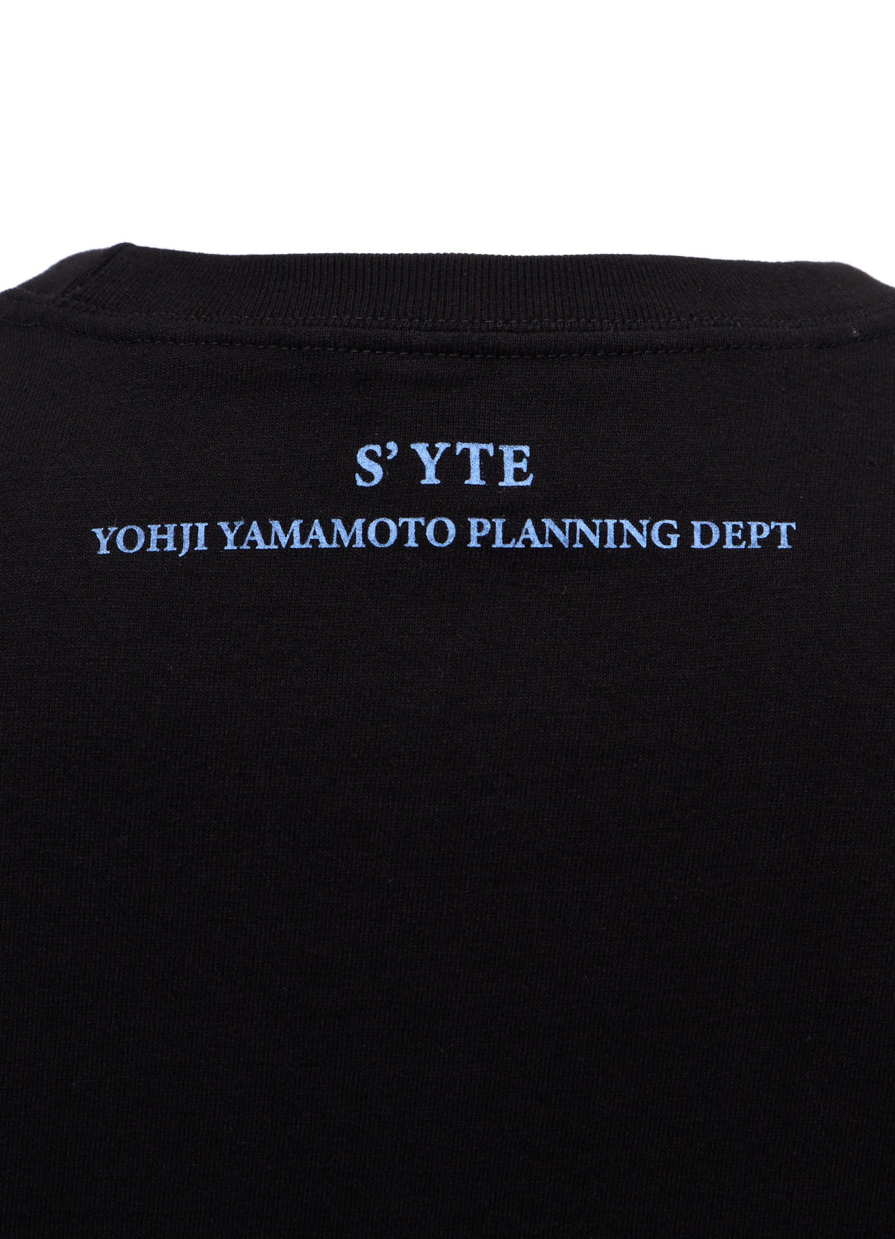 GRAPHIC T-SHIRT -DAHLIA IN BLUE- – THE SHOP YOHJI YAMAMOTO