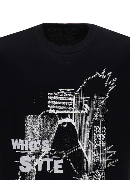 GRAPHIC T-SHIRT -GLITCH GLITCH: WHO'S S'YTE-