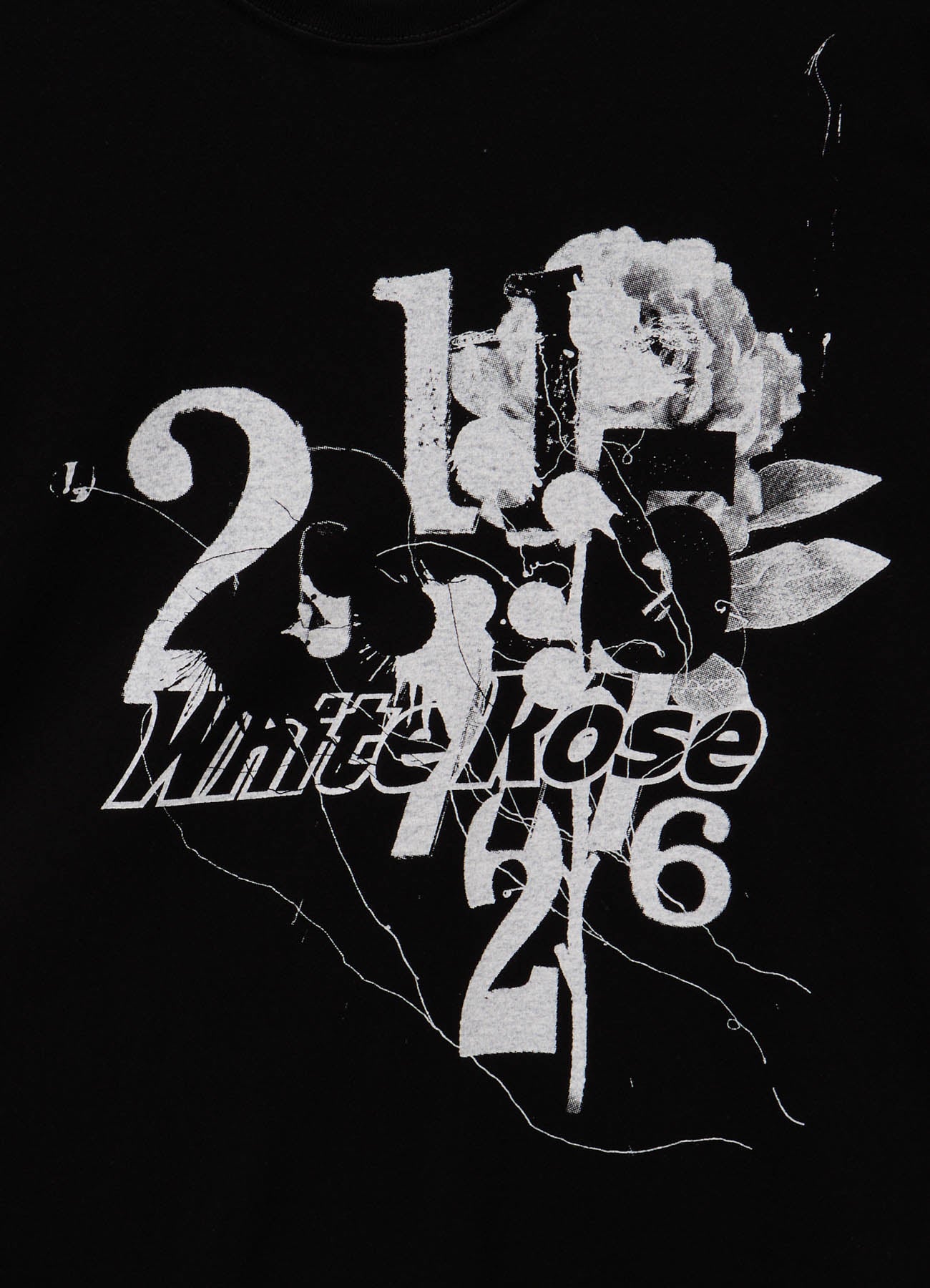 GRAPHIC T-SHIRT -ROSE FOR S'YTE 15th- – THE SHOP YOHJI YAMAMOTO