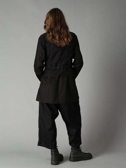 20/COTTON TWILL CROW PATCH VEST