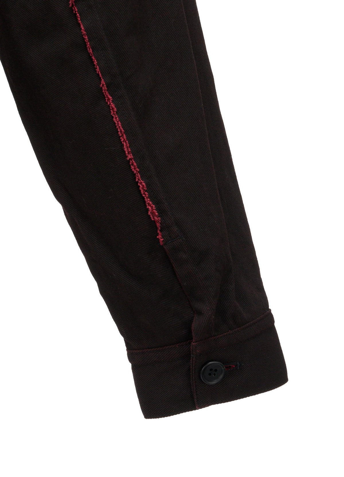 PIGMENT PRINT COTTON TWILL RAW-EDGE DETAIL BLOUSON