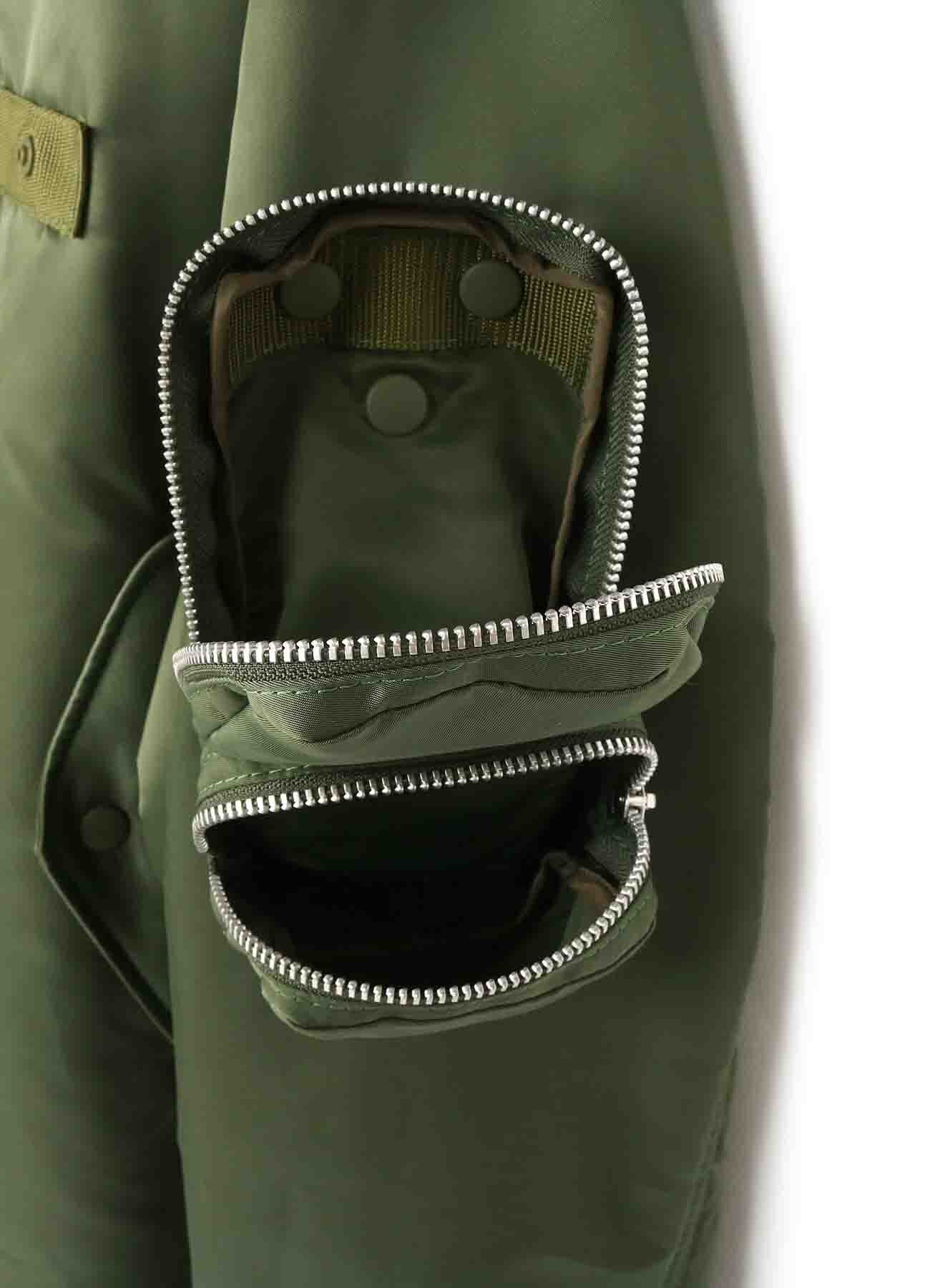 WATER REPELLENT NYLON TWILL POUCH BIG MA-1