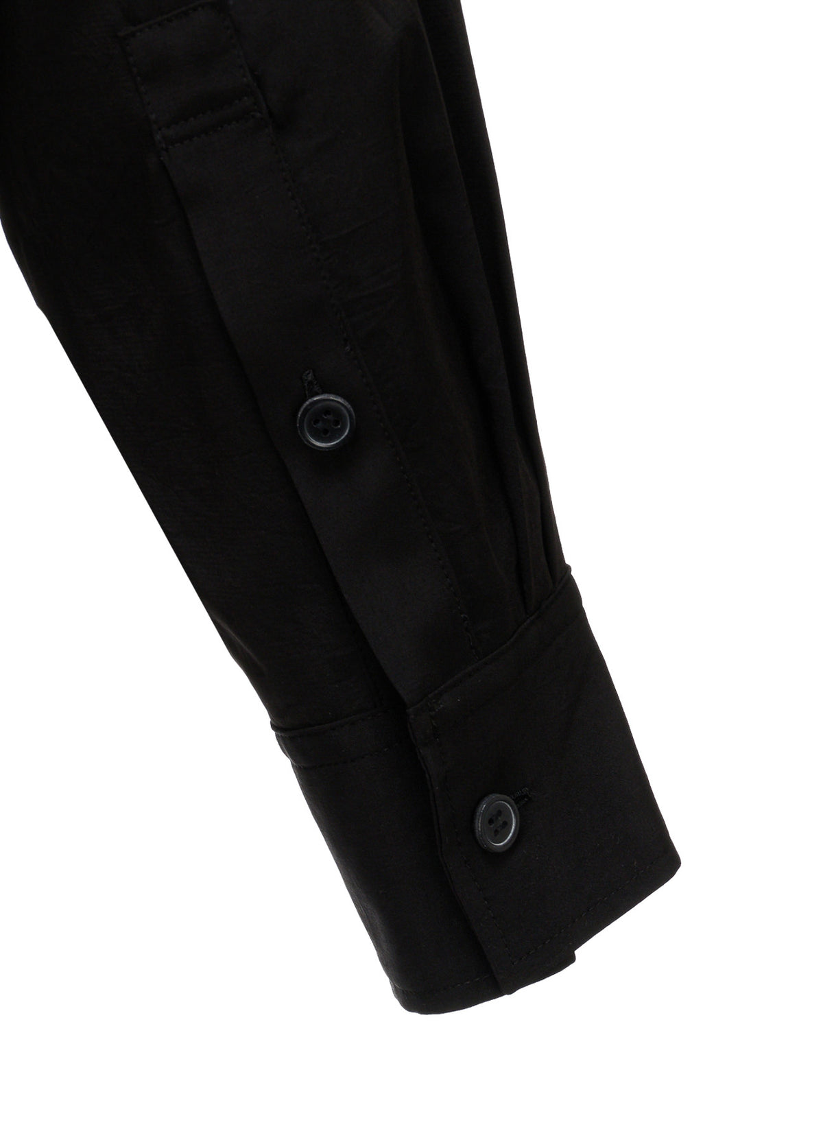 CREPE de CHINE  HALF CONCEALED PLACKET RAGULAR SHIRT