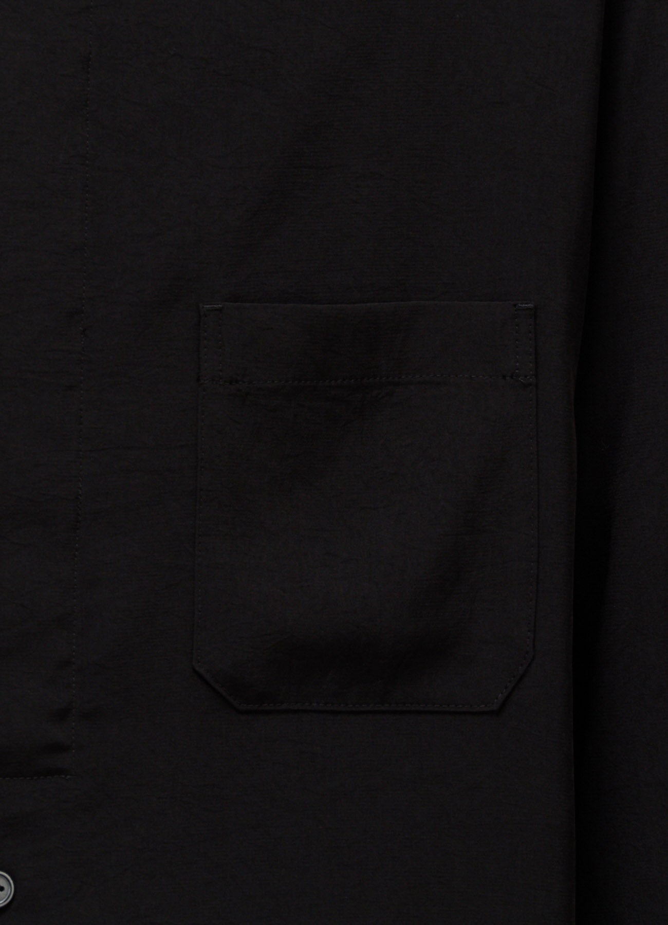 CREPE de CHINE  HALF CONCEALED PLACKET RAGULAR SHIRT