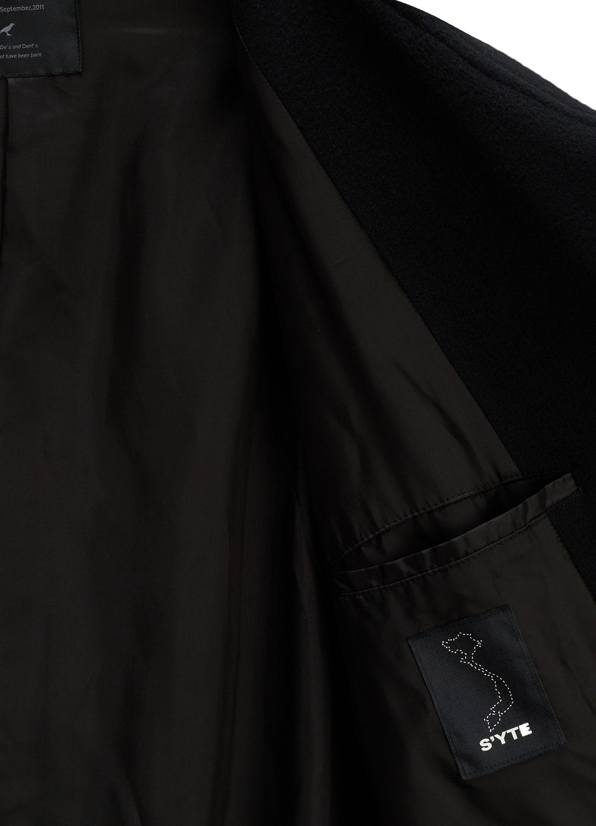BRUSHED WOOL HOODED COAT