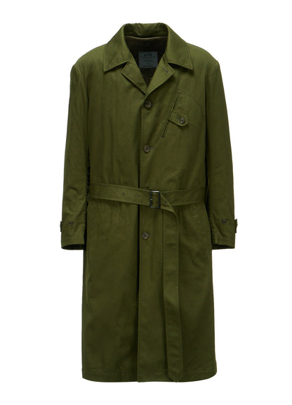 20/COTTON TWILL COAT WITH PADDED LINER