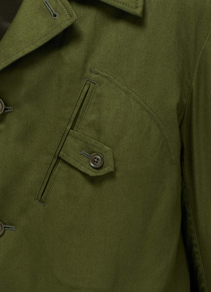 20/COTTON TWILL COAT WITH PADDED LINER
