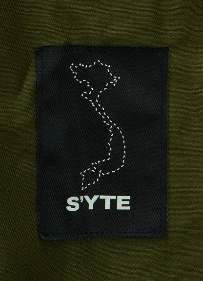 20/COTTON TWILL COAT WITH PADDED LINER
