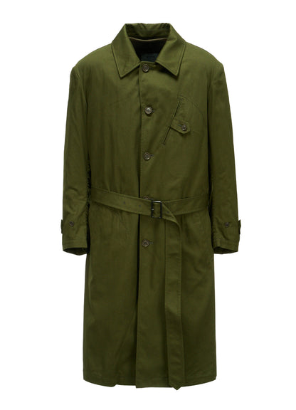 20/COTTON TWILL COAT WITH PADDED LINER